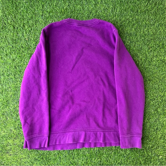 POLAR BEARS EMBROIDERY CHRISTMAS VINTAGE SWEATER NATURE PULLOVER MOUNTAIN WINTER - Picture 5 of 7